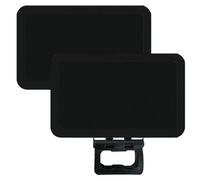 2pcs Tono de teléfono Rip-On Angle Ajustable Teléfono Universal Sun Shade UV Protection 5.7x3.5 Sunshade de teléfonos celulares para Conducir, Ciclismo, transmisión en Vivo, Negro ..