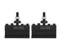 2Pcs Tool Post Holder, High Speed Steel Turning Facing Boring Tool, Wedge Hardware for CNC Fixture, Industrial Supplies with Long Service Life and High Wear Resistance