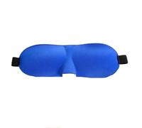 2pcs Travel Black Eye Mask For Sleep Safe Soft Padded Shade Cover Rest Relax Sleeping Blindfold(Blue)