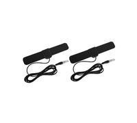 2pcs Tv Antenna 4k 1000 Miles Indoor Hdtv Digital Portable Aerial Signal Free View Tv Aerial