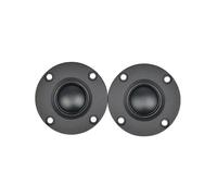 2pcs Tweeter 1.5inch 6ohm 30w Dome Silk Film Tweeter Hifi Treble Speaker Audio Loudspeaker with Heatsink