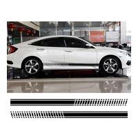 2PCS Universal Car Body Long Stripe Sticker Auto Accessories, For Suzuki, For Volvo, For Tesla, For Skoda, For VW Smart, FOR Seat Subaru