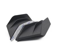 2pcs Universal Motorcycle Winglet Aerodynamic Spoiler Wing with Adhesive Motorcycle Decoration Sticker(Small)
