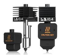 2PCS Upgraded High Speed H2D/H2S Hotend, 0.4mm Boquilla de Acero Endurecido Quick Swap con Cubierta Silicona, Cabezal Extrusor de Alta Temperatura Compatible with Bambu Lab H2D/H2S Combo Impresoras 3D