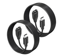 2PCS USB C Cargador Reloj para Garmin Fenix 7 7X 6S 6X 5 5X 5S, Cable de Carga Compatible avec Forerunner 165 265 965 955 745, Vivoactive 3 4, Venu 2 3, Instinct Accesorios, Cables para Smartwatches