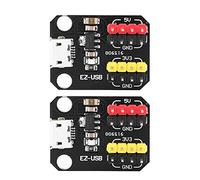 2PCS USB Power Supply Module 1117 Regulator Chip Micro USB Interface 3.3V/5V for Electrical Equipment