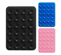 2PCS Ventosas De Silicona, Ventosa para Movil De Silicona,Funda Ventosa para Móvil Estable,Autoadhesivos,Soporte De Ventosa,Alfombrilla para Teléfonos Móviles para Todos Los Modelos De Teléfono Móvil
