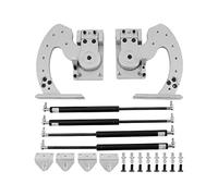 2PCS Vertical Door Hinges Bolt Kit Adjustable 90 Degrees Alta Eficiencia
