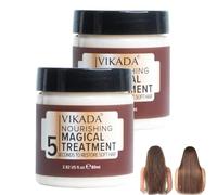 2Pcs Vikada Nourishing Magical Treatment - 5 Seconds to Restore Soft Hair,Vikada Magical Treatment Hair Mask,Advanced Molecular Hair Root Treatment,Deep Conditioner for Dry Damaged Hair