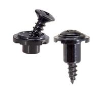 2pcs Vintage String Trees Cuerdas Retenedor Con Tornillo Redondo Ranurado String String String Guitarras Guitarras