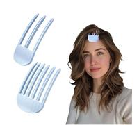 2Pcs Volumizing Hair Clips for Fluffy Bangs Easy High Crown Volume Herramienta para Mujeres Hombres No Crease Hair Root Lifting Clips