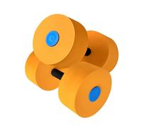 2PCS Water Dumbbells - EVA Foam Floating Aquatic Exercise Weights 27.4x15x15cm Lightweight Pool Fitness Equipment For Water Aerobics Swimming Training - Workout Accessories