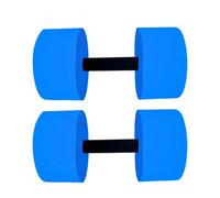 2PCS Water Dumbbells - EVA Foam Floating Aquatic Exercise Weights 27.4x15x15cm Lightweight Pool Fitness Equipment For Water Aerobics Swimming Training - Workout Accessories