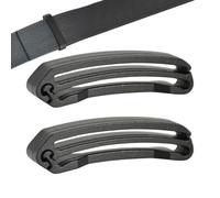 2PCS Webbing Strap End Keeper Lightweight Belt Retainer Buckle Tool