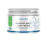 2pcs Wild Yam Face Cream Moisturizes Balances Water and Oil Forms Skin Protection Barrier and Is Fresh and Easy To Absorb Skin Care