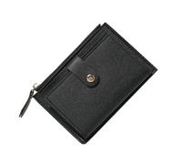 2pcs Women's Wallet Short Women Coin Purse Wallets for Woman Card Holder Small Ladies Female Hasp Mini Clutch for Girl(Black)