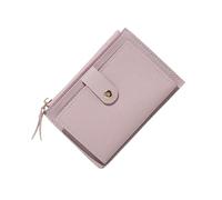 2pcs Women's Wallet Short Women Coin Purse Wallets for Woman Card Holder Small Ladies Female Hasp Mini Clutch for Girl(Light Purple)