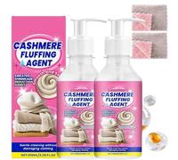 2Pcs Wool Sweater Shrinkage Repair Solution,100ml Fabric Restorer For Wool & Cashmere,Helps Restore Shape And Softness For Sweaters, Scarves,Hats,Gentle Fiber Nourishing Treatment