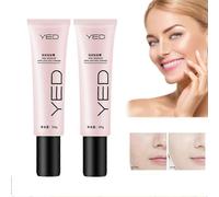 2PCS YED Face Makeup Primer Oil-control Base Concealer Pre Makeup Eye Contour Spot Dark Circle Correcting Oil-Free Skin Foundation