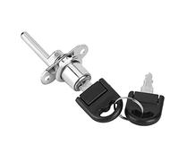 2Pcs Zinc Alloy Cabinet Lock Set for File Cabinets and Wardrobes with