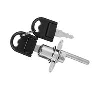 2Pcs Zinc Alloy Cabinet Lock Set for File Cabinets and Wardrobes with