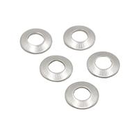 2pcs304 Stainless Steel Countersunk Washer, M3 M4 M5 M6 M8 M10 M12 M16 Disc Spring Serrated Lock Washer Conical Knurled Elastic Gasket(M3)
