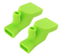 2pcss Silicone Faucet Extender Spout - Portable Baby Faucet Extender Spout Cover For Bathroom Sink, Flexible Facucet Extension Without Water Waste and Splashing, Kitchen Faucet Sink Extender For Kids