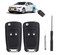 2Piezas Carcasa Llave para Opel 2 Botones Mando a Distancia Funda Llave Coche de Repuesto Compatible auxhall Astra Insignia Vectra Meriva Zafira Mokka Adam Corsa Aveo Matiz Cruze Captiva Spark Orlando