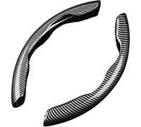 2Piezas Funda Volante Coche, para VW T6 T6.1 Transporter 2015-2024 Fácil de Limpiar Seguridad Antideslizante Suave Segmentado Transpirable Cubre