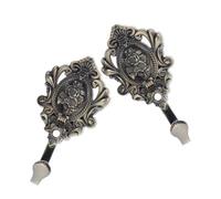 2piezas Ganchos Rústicos de Pared de Metal con Diseño Vintage para Colgar Abrigos y Accesorios Baño Dormitorio y Cocina Perchero Resistente y Decorativo