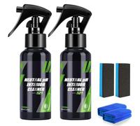 2piezas Limpiador eficaz para motores en aerosol,Agente de recubrimiento para autos,Limpiador y desengrasante en aerosol de alta potencia,Elimina suciedad, mugre y grasa