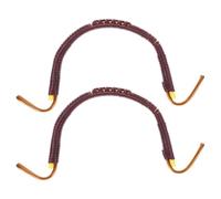 2piezas Mango De Tetera De Ratan Accesorios para Teteras De Cerámica Reemplazo De Asas Forma para Teteras Chinas Diseño Elegante Y Duradero