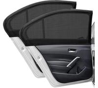 2Piezas Parasol Coche para Nissan Qashqai J10 2007-2013, Cortinas Solares Coche, Parasol Coche Latera, Protección UV, Ventana Trasera