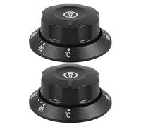 2piezas Perillas De Reemplazo Para Termostato De Horno Y Freidora Control De Temperatura Preciso Para Calentadores De Agua Y Cocinas Diseño Duradero Y Fácil Instalación