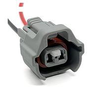 2Pin Car Sensor Inyector Enchufe Arnés de cables Conector electrónico a prueba agua Nippon Denso Compatible con Toy~ta Lex~s F~rd Nissn PA847-02127