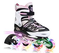 2pm Sports Cytia Regulable Patines en línea para niños y Adolescentes con Ruedas de PU 82A, patins para niños y niñas