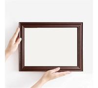 2PS A4 8x12'' Certificate Frame log Walnut Wooden Vintage Document Photo for Honor Certificates modern Wall home Decor(1PS Walnut)