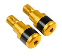 2pz Moto Contrapesos Manillar Extremo de Manillar para T MAX 530 500 2008-2018 T-MAX530 SX DX 2017-2019-Oro