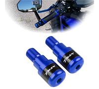 2pz Moto Contrapesos Manillar Extremo de Manillar para T MAX 530 500 2008-2018 T-MAX530 SX DX 2017-2019-Azul