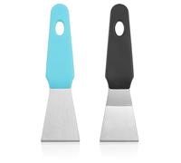 2pzs Raspador para Impresora 3D, Acero Inoxidable Espátulas para Impresora 3D Herramientas Desmontaje Modelos Seguridad Profesional Accesorios Impresión 3D Sin Dañar Superficie Construcción