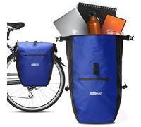 2Radwerk Alforja de Bicicleta, 25,4 L, 100% Impermeable, Con Asa y Correa para el Hombro, Bolsa para Portaequipajes, Bolsas Traseras, 56,5 x 30 x 15 cm