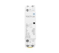 2RD58I8PM Contactor de CA doméstico riel DIN, 2P, 25 A, 220 V/230 V, 50/60 Hz, 1 Unidad(25A 2NO)