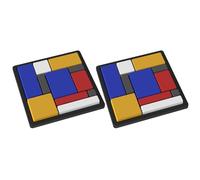 2set Juego de Lógicos de 88 Desafíos en 4 Niveles de Dificultad, Rompecabezas Montessori para niños, Adolescentes y Adultos, Divertido y Educativo para estimular el Pensamiento lógico y la