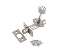 2set Stainless Steel Security Door Bolts Fitting Star Key Secure Strong Dead Lock