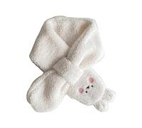 2T+ Bufanda Larga Para Niños Con Adorable Diseño De Oso Bufanda Cuello Con Estampado Animales Dibujos Animados Actividades Aire Libre Pañuelo Y