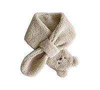 2T+ Bufanda Larga Para Niños Con Adorable Diseño De Oso Bufanda Cuello Con Estampado Animales Dibujos Animados Actividades Aire Libre Pañuelo Y