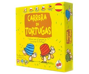 2Tomatoes Games | Carrera de Tortugas | Juego de Mesa Infantil | Estrategia,Astucia y Engaño | Haz que tu Tortuga Llegue la Primera | Emocionante | 2-5 Jugadores | 5 Años | Español | Animales,Carreras