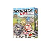 2Tomatoes Games | Worm Up! | JOC de Taula Familiar amb Tauler | Cursa de Cucs amb Estratègia, Engany i Molta Diversió | 3-5 Jugadors | Català | Temàtiques: Animals, Curses i Natura