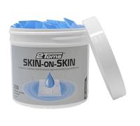 2Toms Skin-On-Skin Hydrogel Squares para ampollas, rozaduras, picaduras, irritaciones y alivio del dolor en la piel, 200 cuadrados de 1 pulgada