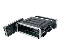 2U 19 pulgadas ABS Flightcase